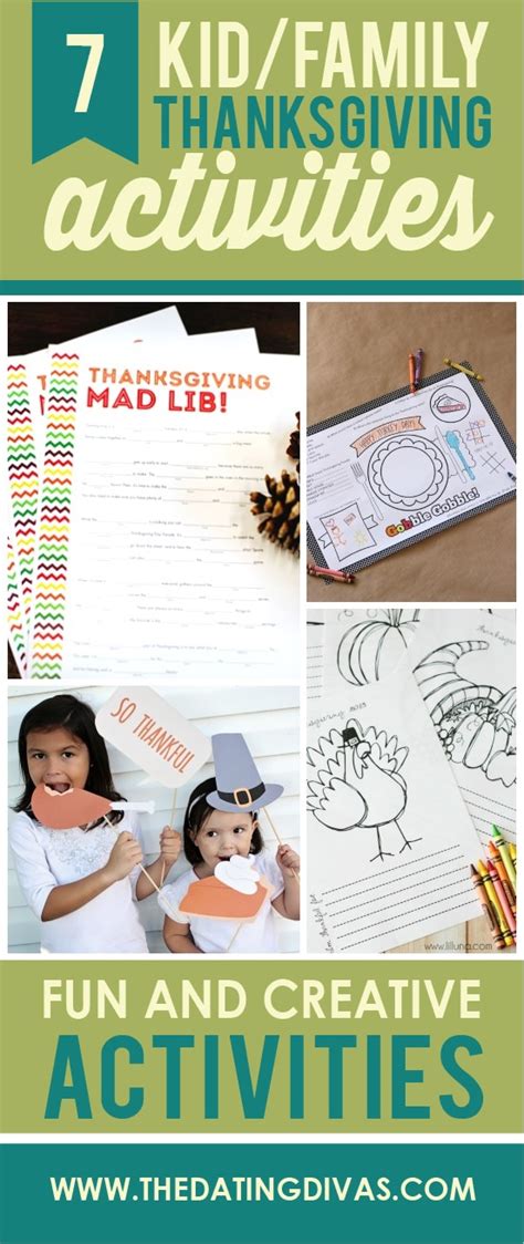 50 Fun & Free Thanksgiving Printables