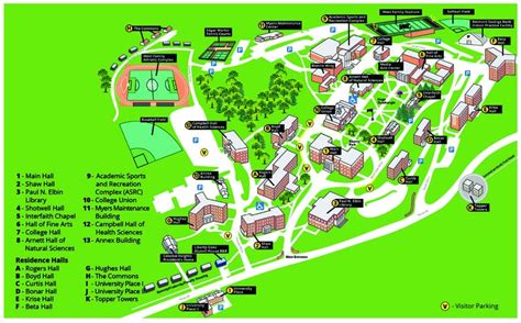 Liberty University Campus Map