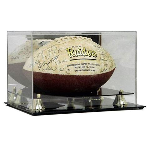 Football Premium Display Case Wall Mountable | Free Shipping ...