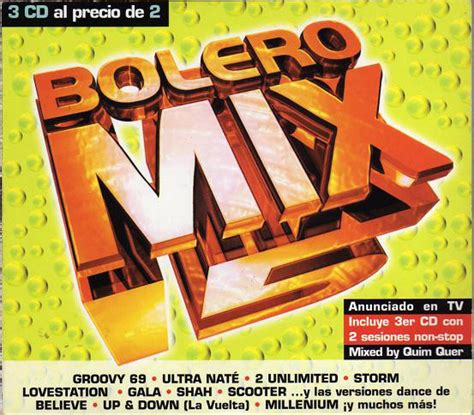 Bolero Mix 15 | Releases, Reviews, Credits | Discogs