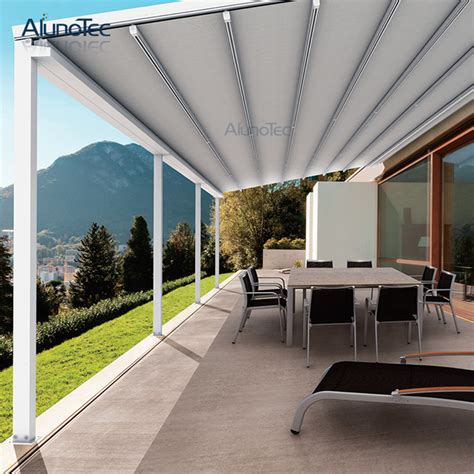 Electric Retractable Awnings With Led Light - Buy Awnings With Led ...