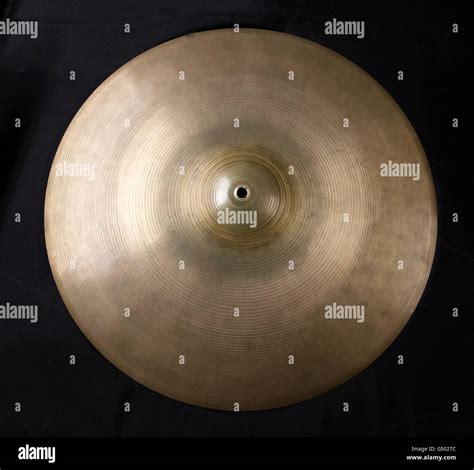 vintage or old Suspended cymbal Stock Photo - Alamy