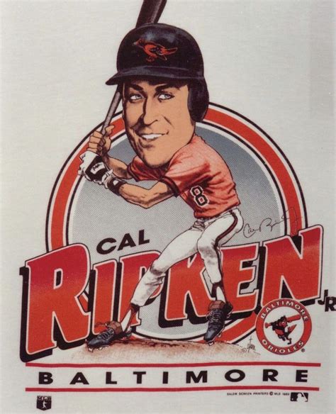 Cal Ripken | Baseball art, Baseball, Cartoon