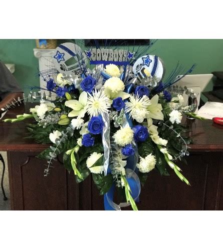 Cowboys Casket Spray (Can Be Made With Any Team/Theme) - Send to San ...