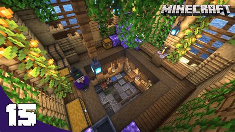 WITCH HOUSE INTERIOR & MORE! - Minecraft 1.17 Let's Play (15) - YouTube