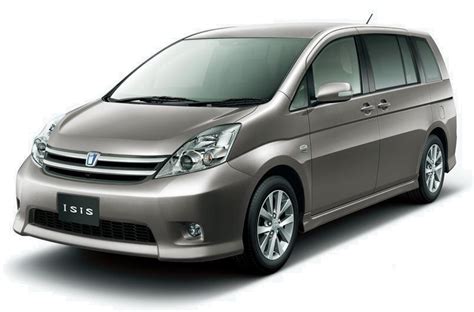 TOYOTA ISis car technical data. Car specifications. Vehicle fuel ...