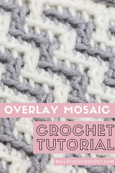 Overlay Mosaic Crochet | Crochet tutorials free, Crochet tutorial, Crochet