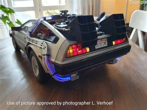 Eaglemoss - 1:8 - Back To The Future Delorean - Model - Catawiki