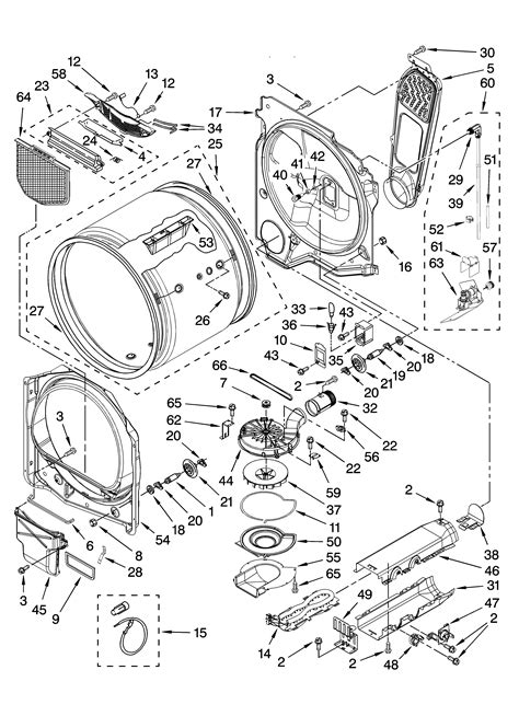 Kenmore Elite Oasis Electric Dryer Parts | Reviewmotors.co