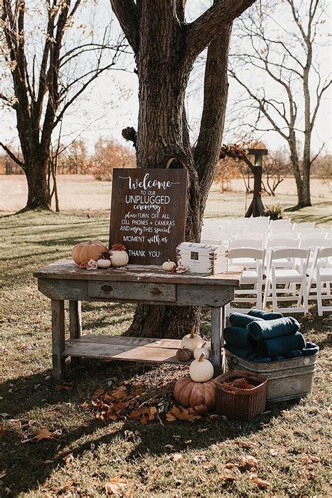 Emily and Derek's 'Rustic Romance' Fall Farm Wedding by Tori Kelner ...