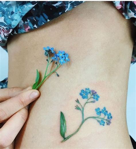 Forget Me Not Tattoo Meaning And Most Beautiful Ideas For Inspiration