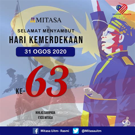 SELAMAT MENYAMBUT HARI KEMERDEKAAN KE-63