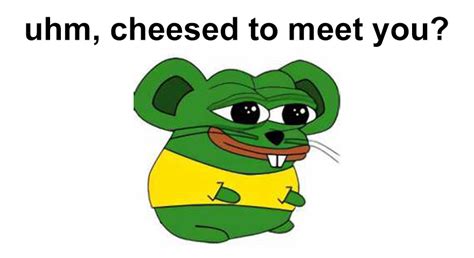 Cheesed To Meet You, The New Mouse Meme You've Maybe Seen In Your Feed - Funny Gallery | eBaum's ...