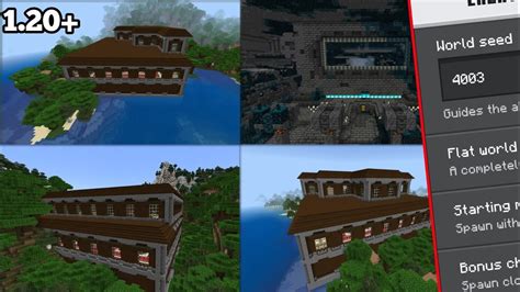 MINECRAFT TOP 3 BEST SEEDS FOR WOODLAND MANSION ( Minecraft Bedrock/Pe ...