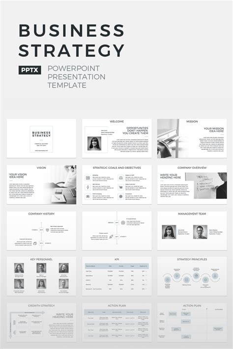 Business PowerPoint Template #64673