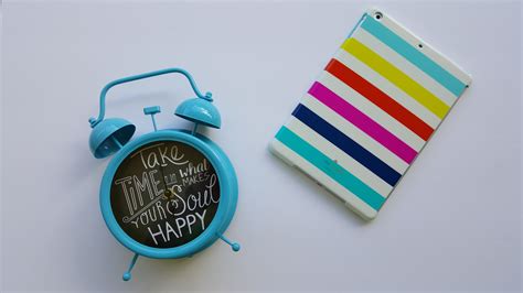 Free Images : hand, ipad, white, clock, blue, brand, product, turquoise, happy, stripes ...