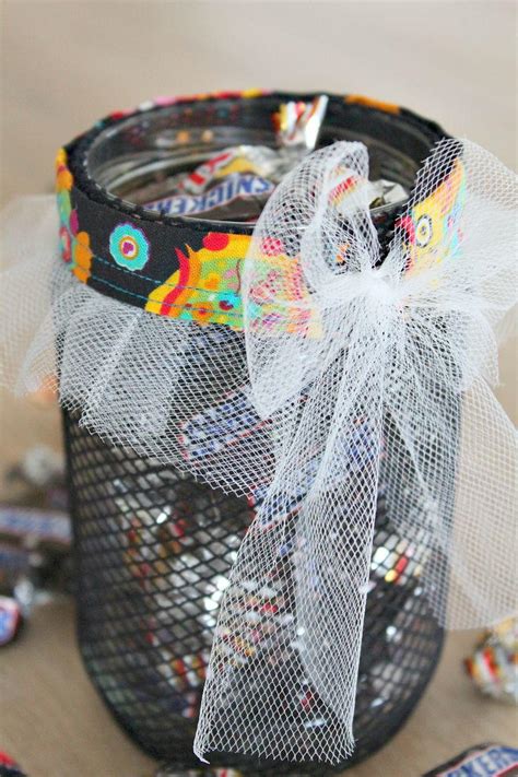 Halloween Treat Jar Tutorial | AllFreeHolidayCrafts.com