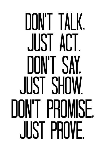 Quotes About Actions Speak Louder Than Words. QuotesGram