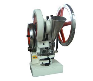 Manual Rotary Tablet Press Machine Single Punch Pill Presser With Different Moulds