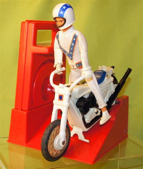 Evel Knievel Rocket Stunt Cycle Trail Bike Ideal 1975 and Action Figure #Ideal | Action figures ...