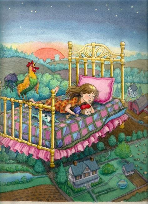 Items similar to Digital Art Kids Dream Flying Print Children Fantasy Illustration on Etsy