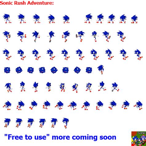 Sonic Rush Adventure Sprites 6 by facundogomez on DeviantArt