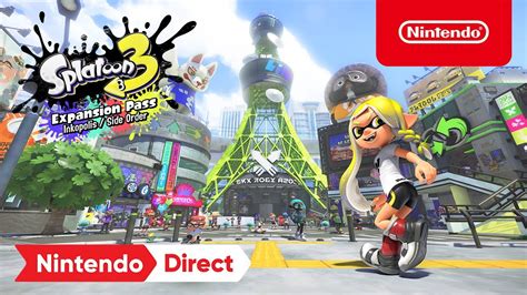 Splatoon 3: Expansion Pass - Announcement Trailer - Nintendo Direct 2.8 ...