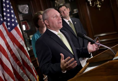 Rep. Scalise Released From Hospital 6 Weeks After Shooting : The Two-Way : NPR