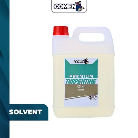 COMEN Premium Turpentine 2KG (Gallon) Turpentine Solvent Kerosene Painting Oil Minyak Tanah Cuci ...