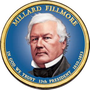 2010 Colorized Millard Fillmore Presidential Dollar | Littleton Coin ...