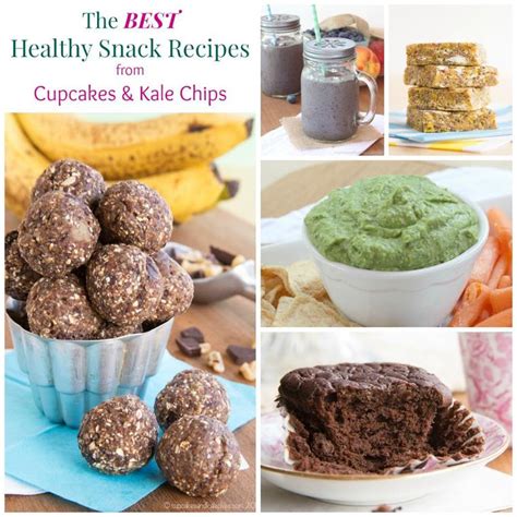 The Best Healthy Snack Recipes from Cupcakes & Kale Chips - Cupcakes ...