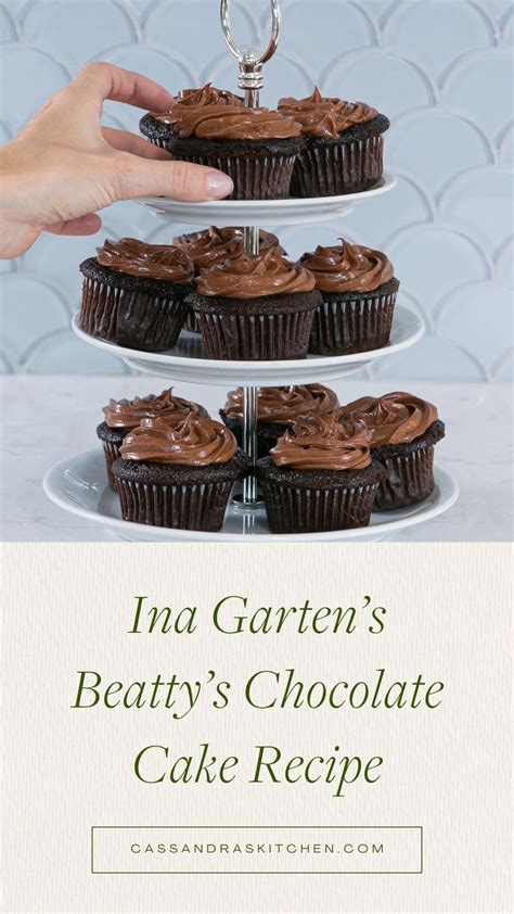 Ina Garten’s Beatty’s Chocolate Cupcakes | Chocolate cake recipe, Chocolate dessert recipes ...