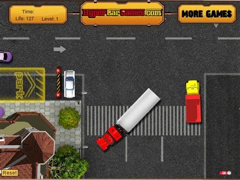 Heavy Truck Parking - Funny Car Games