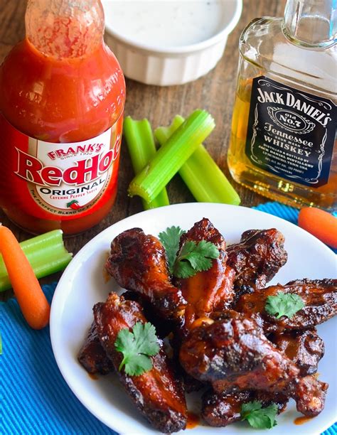 Jack Daniels Whiskey Grilled Wings - The Spice Kit Recipes