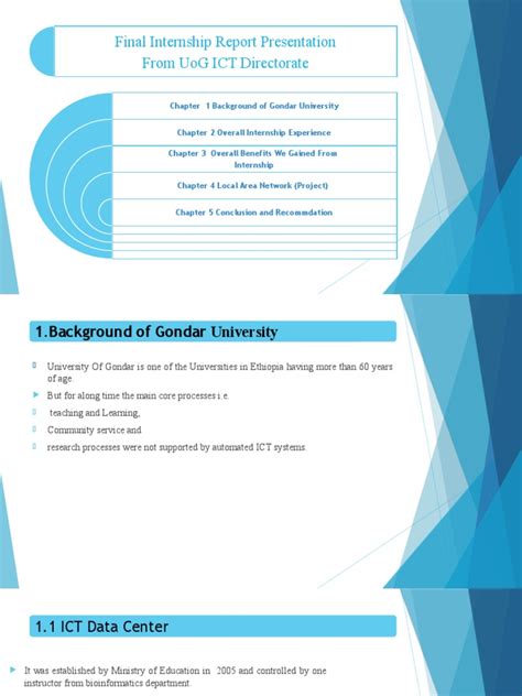 Background of Gondar University | PDF | Data Center | Computer Network