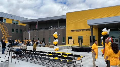 Ribbon cutting for new East High School in Pueblo