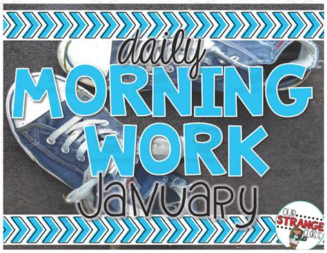 Daily Morning Work for January by Teach Simple