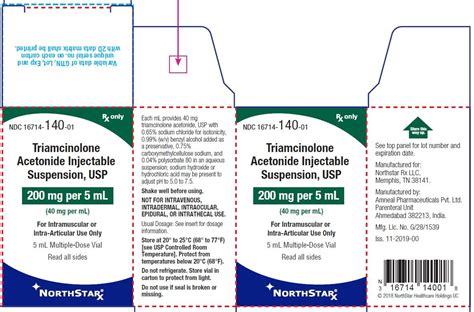 Triamcinolone Injection: Package Insert - Drugs.com