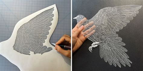 Incredibly Intricate Hand-Cut Paper Art By Maude White | Bored Panda