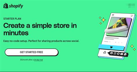 Shopify Starter Plan: features and pricing