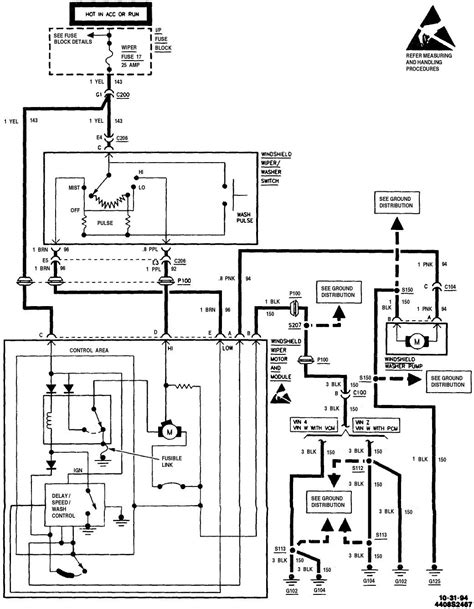 Ford Rear Wiper Motor Wiring Diagram