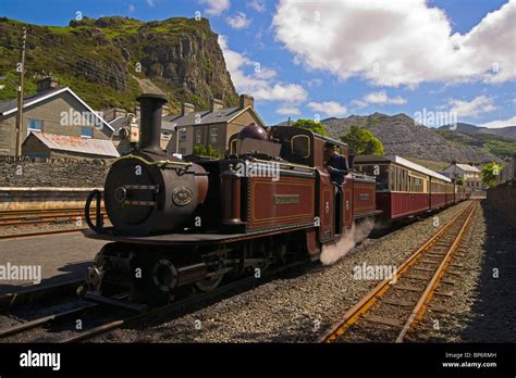 Ffestiniog railway Station, Blaenau Ffestiniog, Snowdonia, north Wales ...