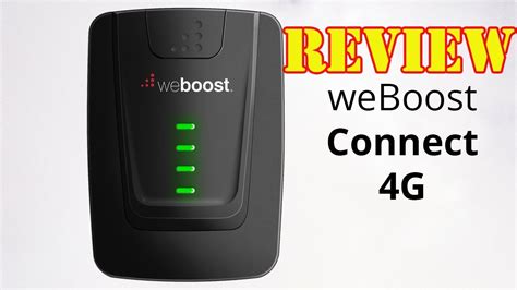 weBoost Connect 4G 470103 Indoor Cell Phone Signal Booster for Home and Office 2018 Review - YouTube