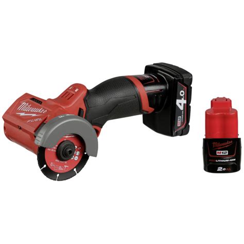 Milwaukee M12 FCOT-422X cordless mini angle grinder - Angle grinders - Photopoint