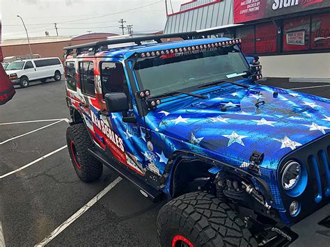 USA Flag Jeep Vehicle Wrap | Jeep cars, Jeep, Car wrap