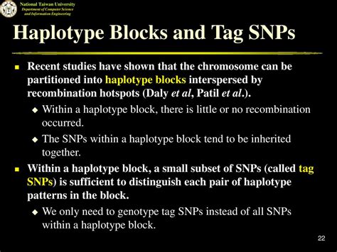 Introduction to SNP and Haplotype Analysis - ppt download