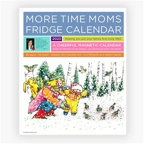 Fridge Calendar 2023 | More Time Moms