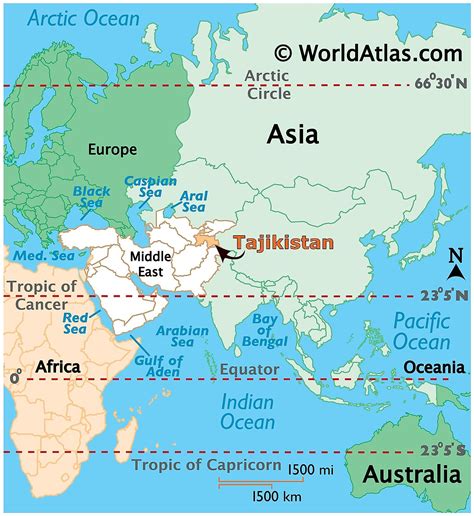 Tajikistan Maps & Facts - World Atlas