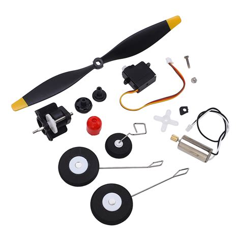 RC Plane Parts Professional Motor Servo Propeller Landing Gear Reduction Gear RC Airplane ...