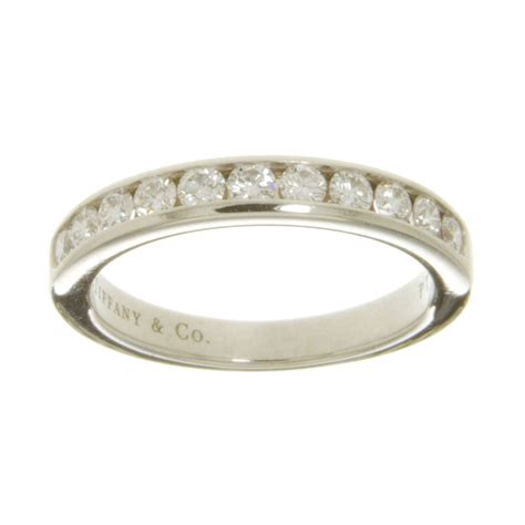 Tiffany & Co. Platinum Diamond Wedding Band – Chicago Pawners & Jewelers